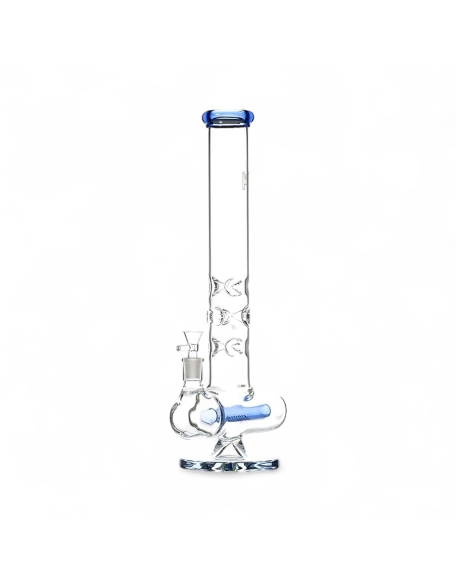 Human Grade Human Grade Inline Tube Triple Ice Catch Blue Accent