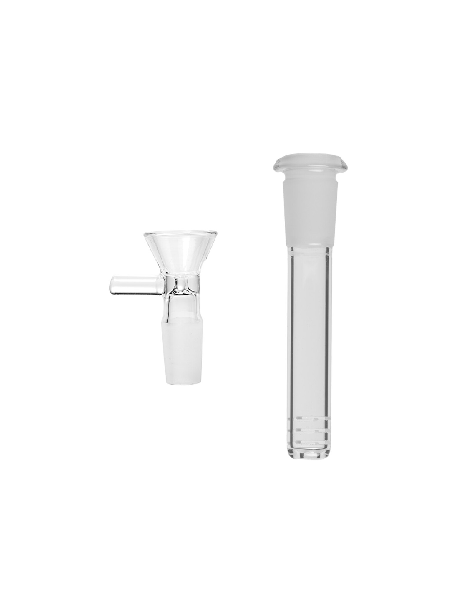 Human Grade Human Grade Twisted Iridescent 12" Beaker