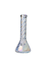 Human Grade Human Grade Twisted Iridescent 12" Beaker Human Grade Human Grade Twisted Iridescent 12" Beaker