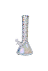 Human Grade Human Grade Twisted Iridescent 12" Beaker Human Grade Human Grade Twisted Iridescent 12" Beaker