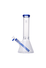 Human Grade Human Grade Blue Accent 12" Beaker Water Pipe Human Grade Human Grade Blue Accent 12" Beaker Water Pipe