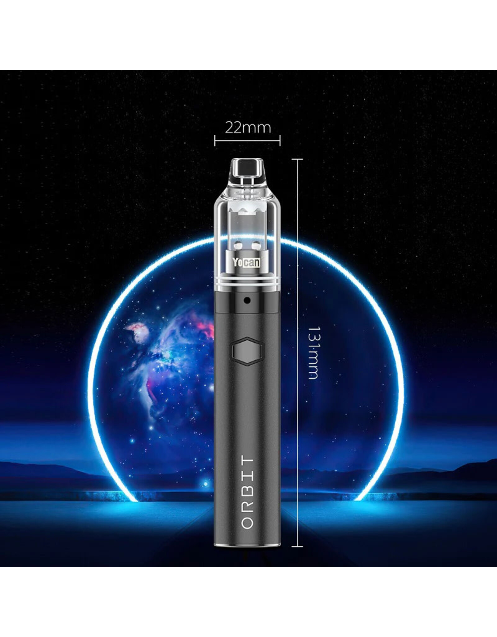 Yocan Yocan Orbit Concentrate Vaporizer Black 1800mAh