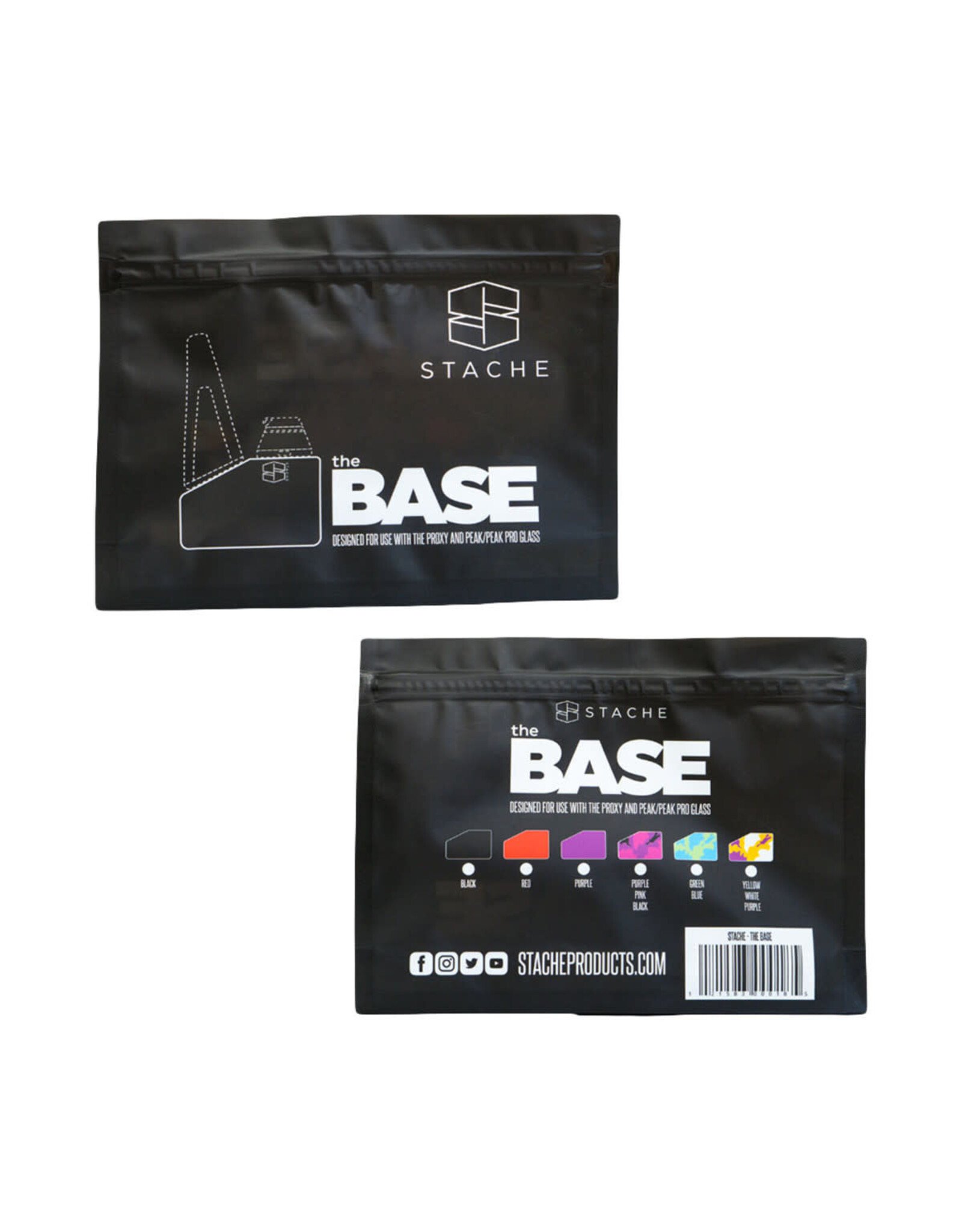 Stache Products The Base Proxy Attachment 3.75" x 2" Blue/Green