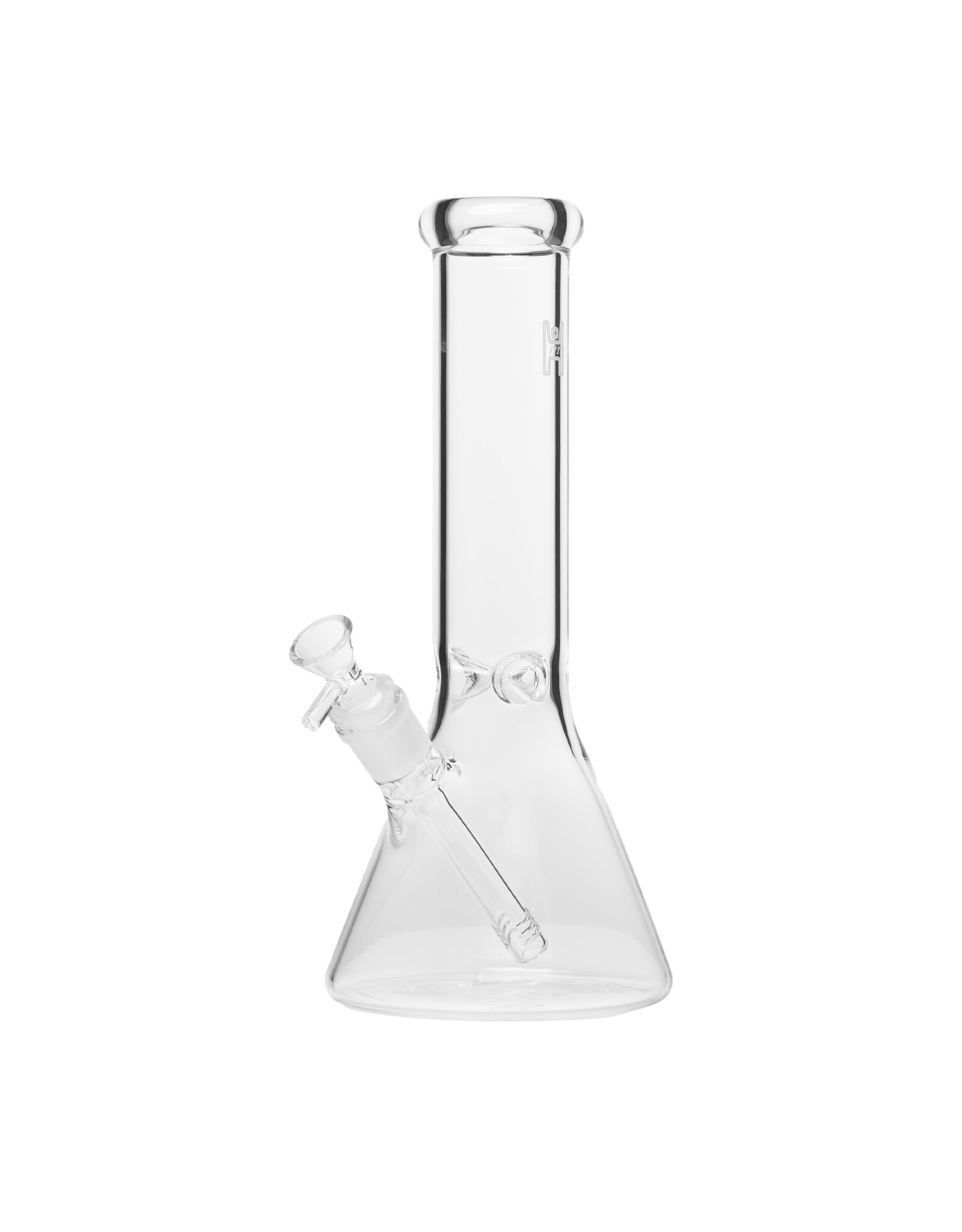 Human Grade Human Grade Clear 12" Beaker Water Pipe