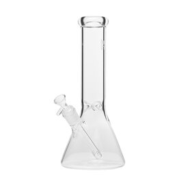 Human Grade Human Grade Clear 12" Beaker Water Pipe