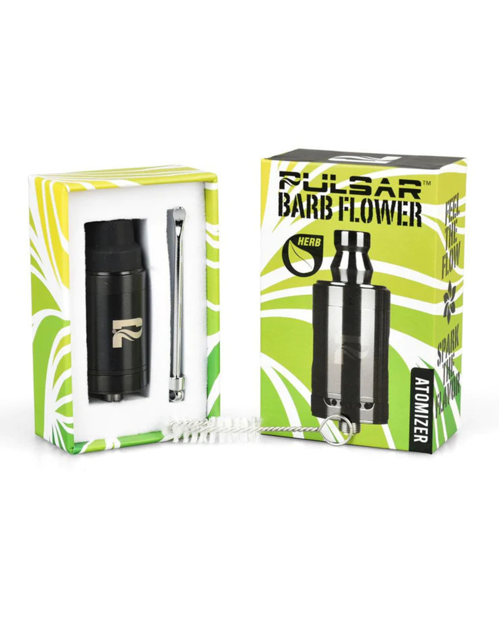 Pulsar Pulsar Barb Flower Atomizer Tank Black