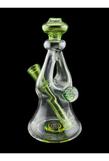 Pulsar Pulsar Dual Airflow Green Candy Rig  6.5"