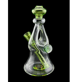 Pulsar Pulsar Dual Airflow Green Candy Rig  6.5"