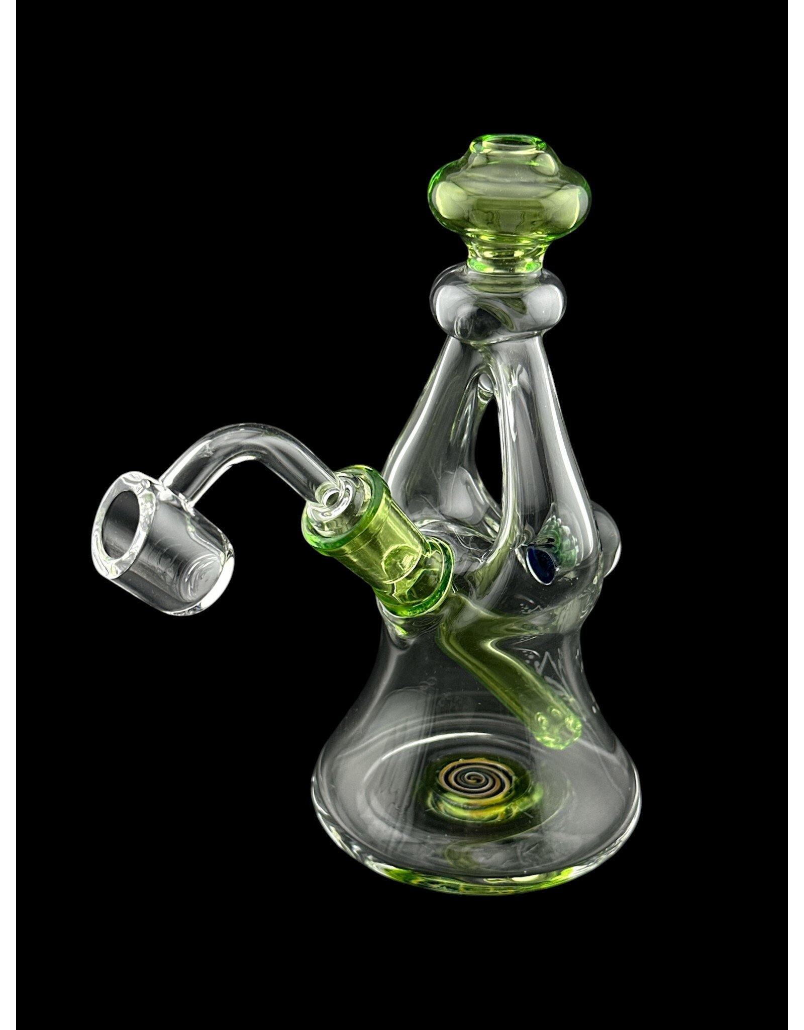 Pulsar Pulsar Dual Airflow Green Candy Rig  6.5"