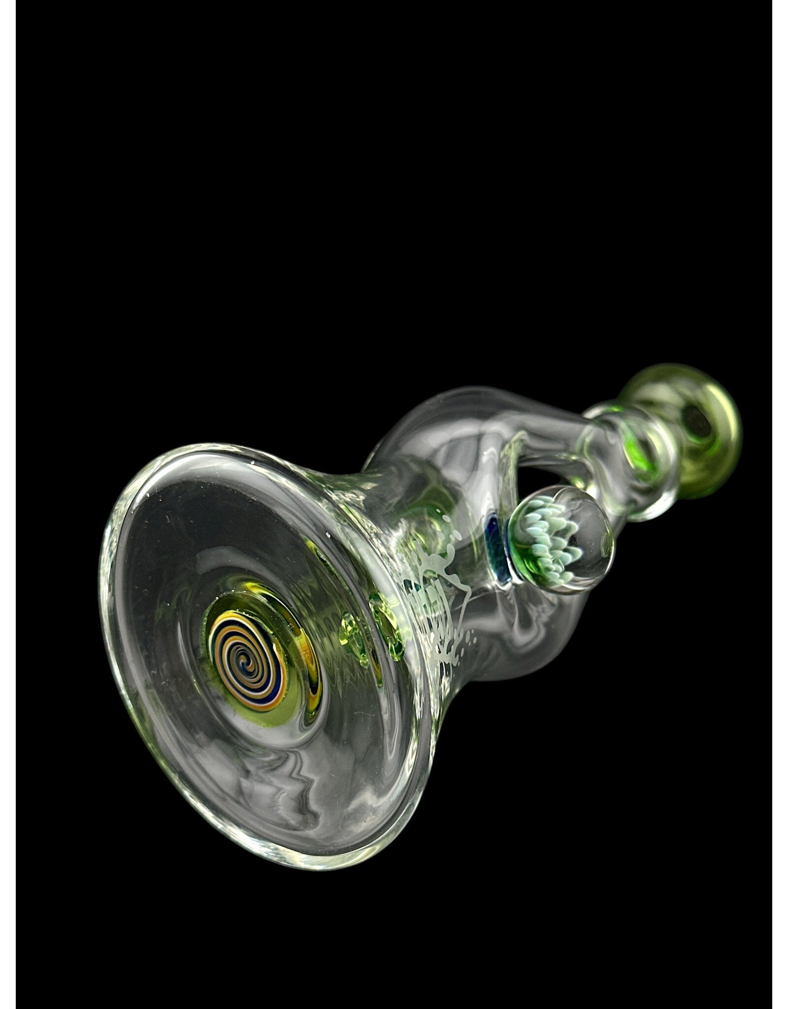 Pulsar Pulsar Dual Airflow Green Candy Rig  6.5"