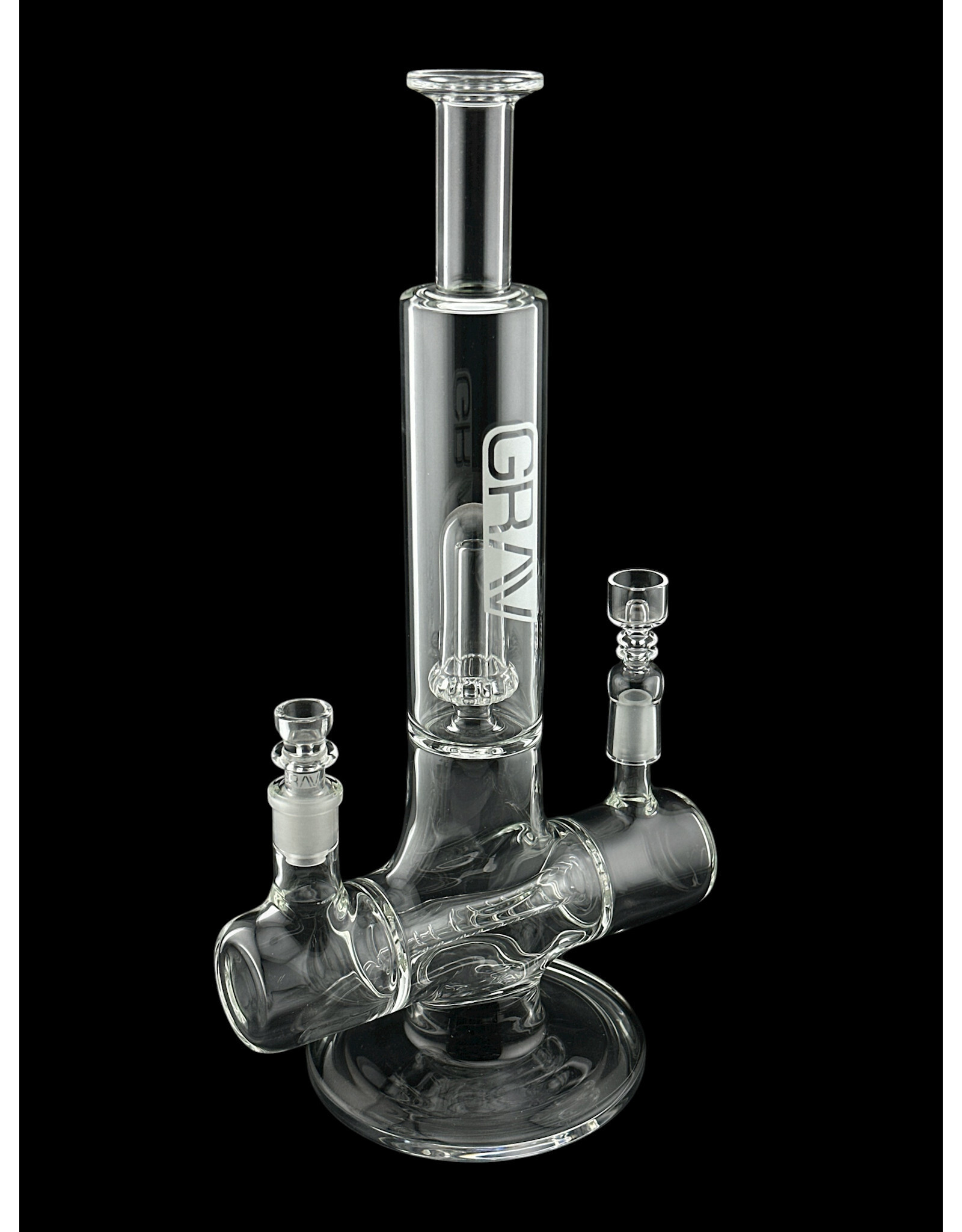 Grav Labs Grav Lab Inline Base Dual Purpose - Clear