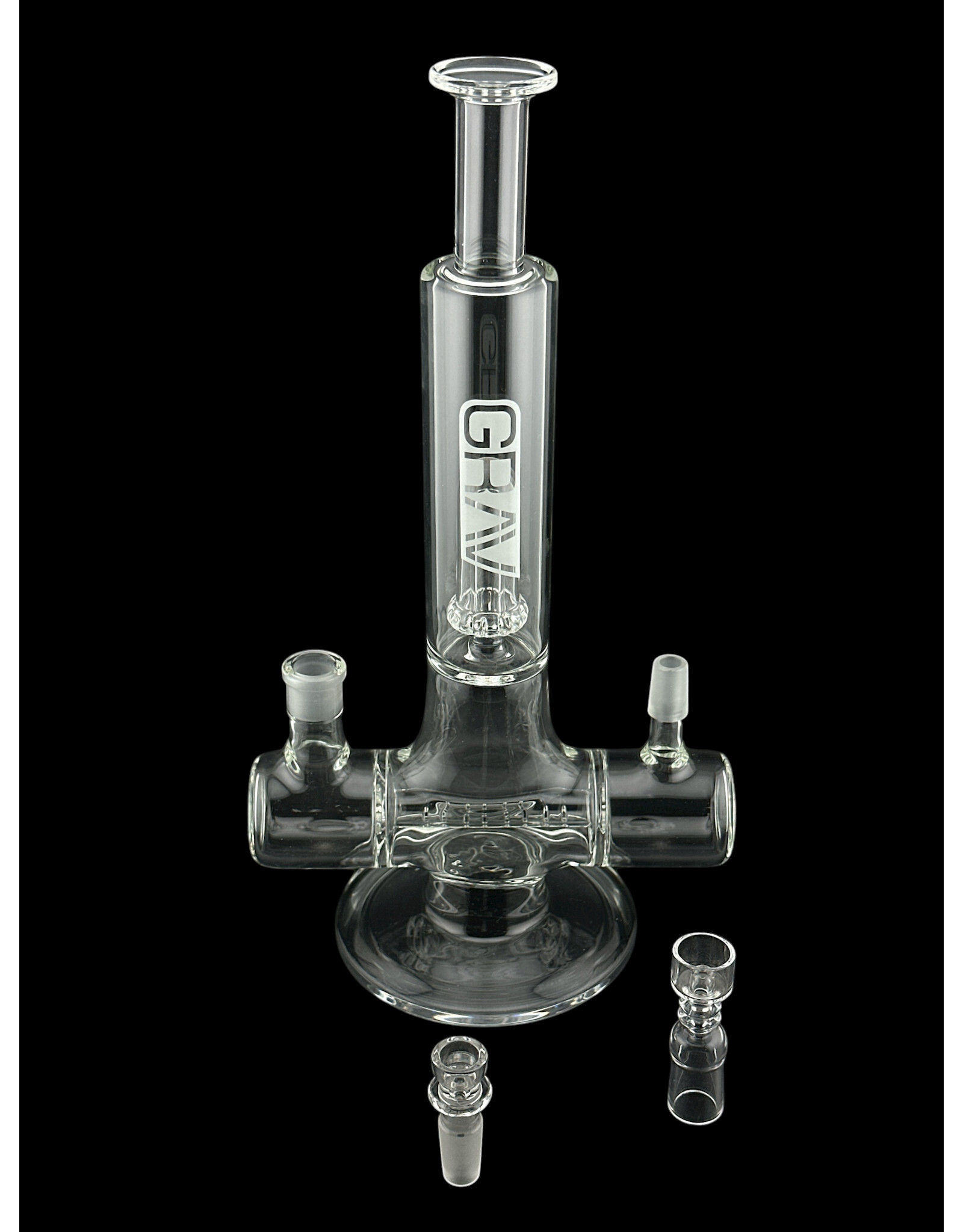Grav Labs Grav Lab Inline Base Dual Purpose - Clear