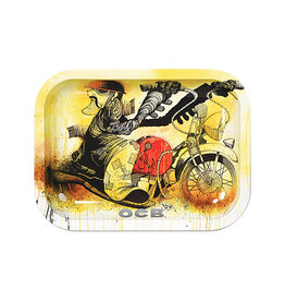 ocb papers Ocb rolling tray Sean Dietrich Series 7.5” x 11” Slow Burn Motorcycles