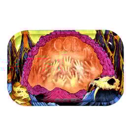 ocb papers OCB Limited Edition Metal Rolling Tray | Early Man Small