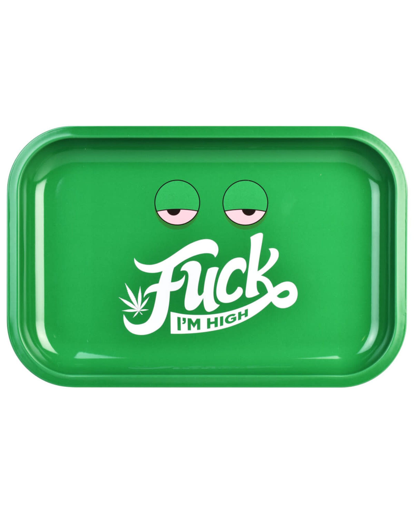 Pulsar F*ck I'm High Metal Rolling Tray | 11.5" x 7.5"