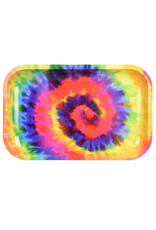 Pulsar Pulsar Metal Rolling Tray | Spiral Dye | 11" x 7"