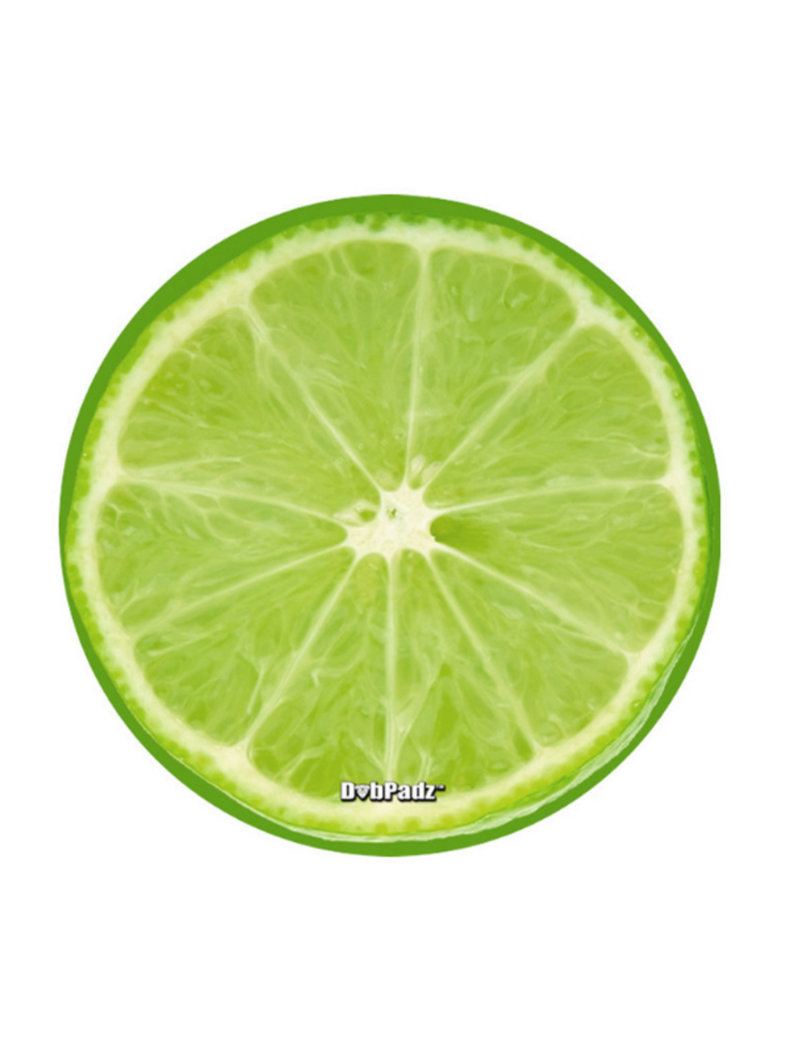 DabPadz DabPadz Round Fabric Top - 5" / Lime Slice