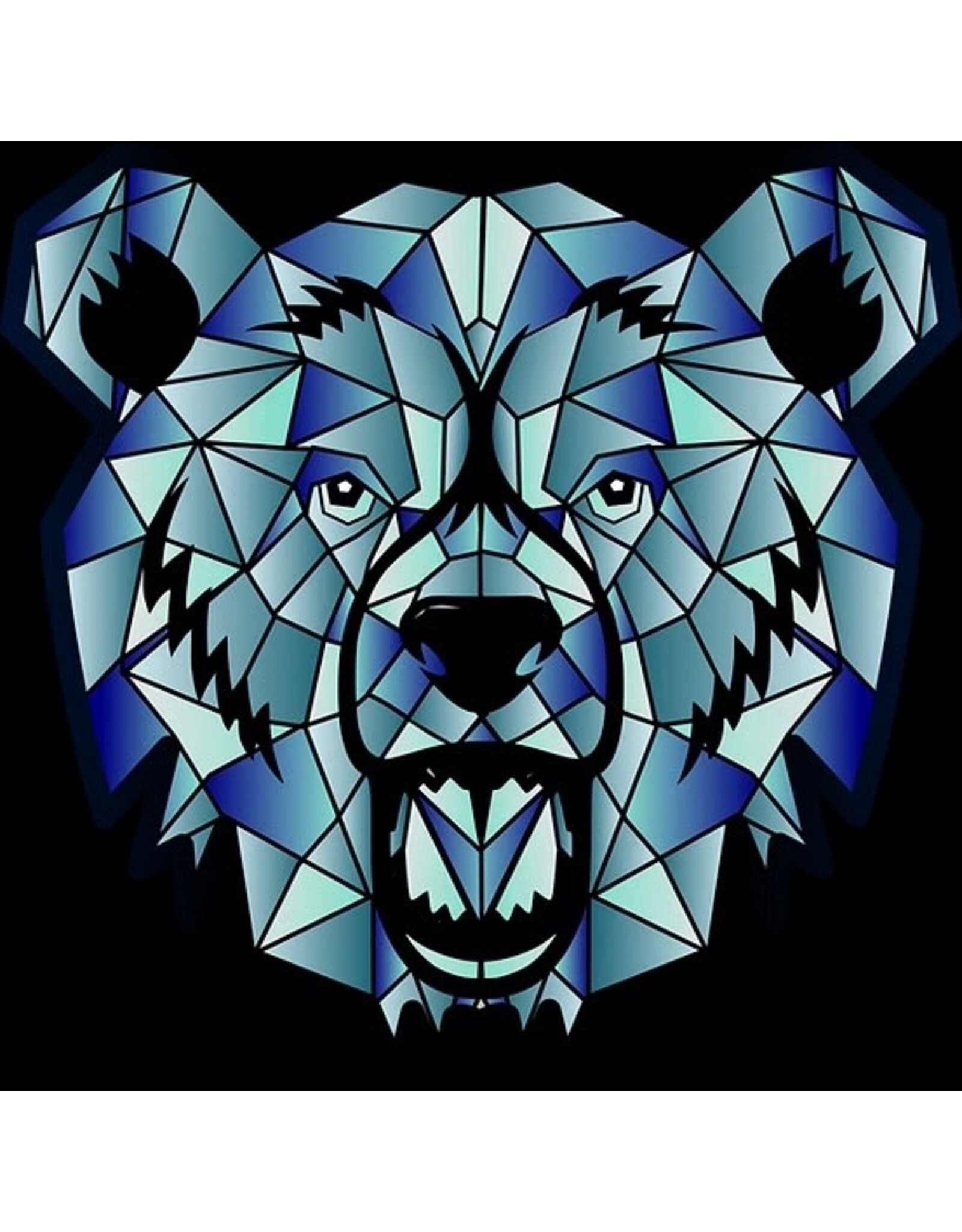 moodmat Bear Quartz Iced Bear 8" Moodmat