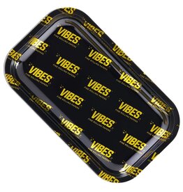 Vibes Papers Vibes Medium Aluminum Tray Black And Gold