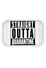 Pulsar Straight Outta Quarantine Metal Rolling Tray