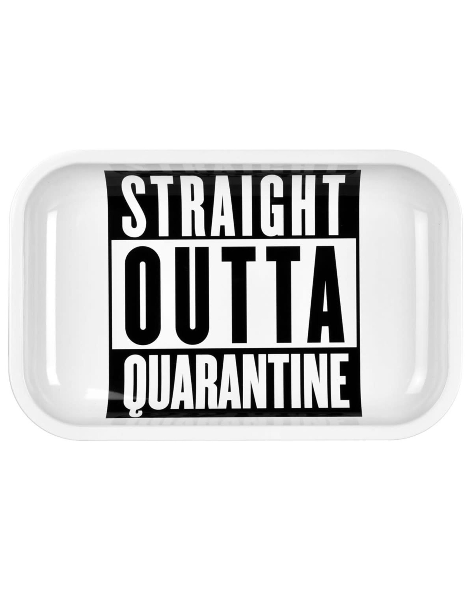 Pulsar Straight Outta Quarantine Metal Rolling Tray