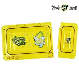 Skunk Rolling Tray Lemon Cake