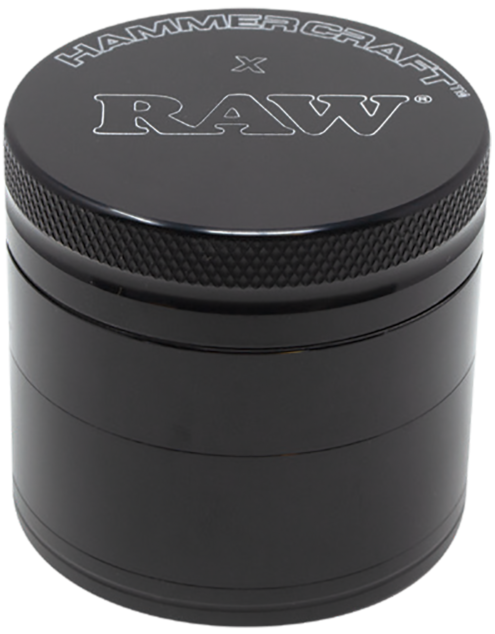 Raw Hammercraft X Raw Grinder 2.2" 4pc Black