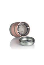 Kannastor Kannastör® GR8TR® V2 Series Jar Grinder Screen Chamber and Stainless Easy Change Screen™ Matte Rose Gold