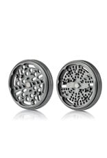 Kannastor Kannastör® GR8TR® V2 Series Jar Grinder Screen Chamber and Stainless Easy Change Screen™ Matte Rose Gold