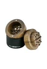 Ryot RYOT Wood GR8TR with Matte Black Jar Body and Walnut Top