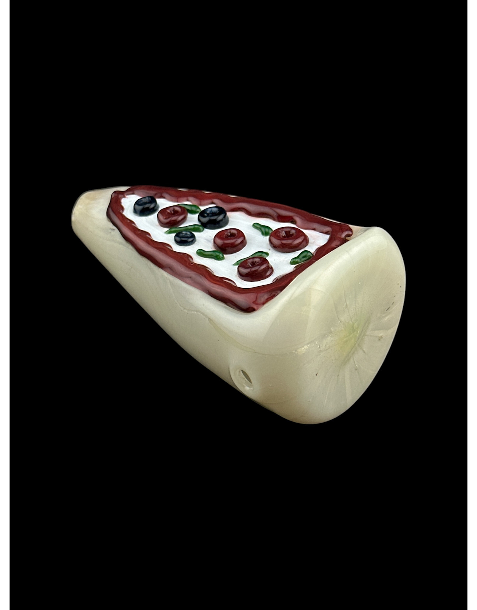 Pizza Slice Glass Handpipe - 4.75"