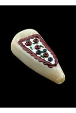 Pizza Slice Glass Handpipe - 4.75"