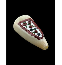 Pizza Slice Glass Handpipe - 4.75"