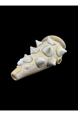 Seashell Sandblasted White pipe