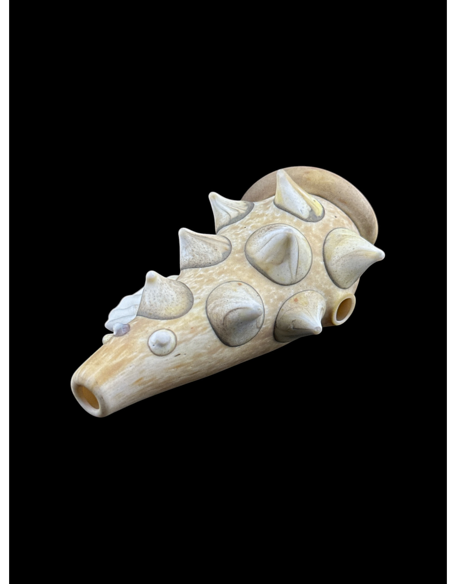 Seashell Sandblasted White pipe