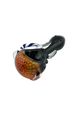 Black Spoon With Honeycomb Head And Horn