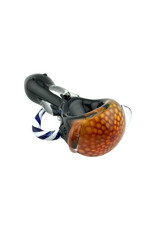 Black Spoon With Honeycomb Head And Horn