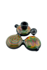 Alien flower monkey Triple Flat Disc RASTA