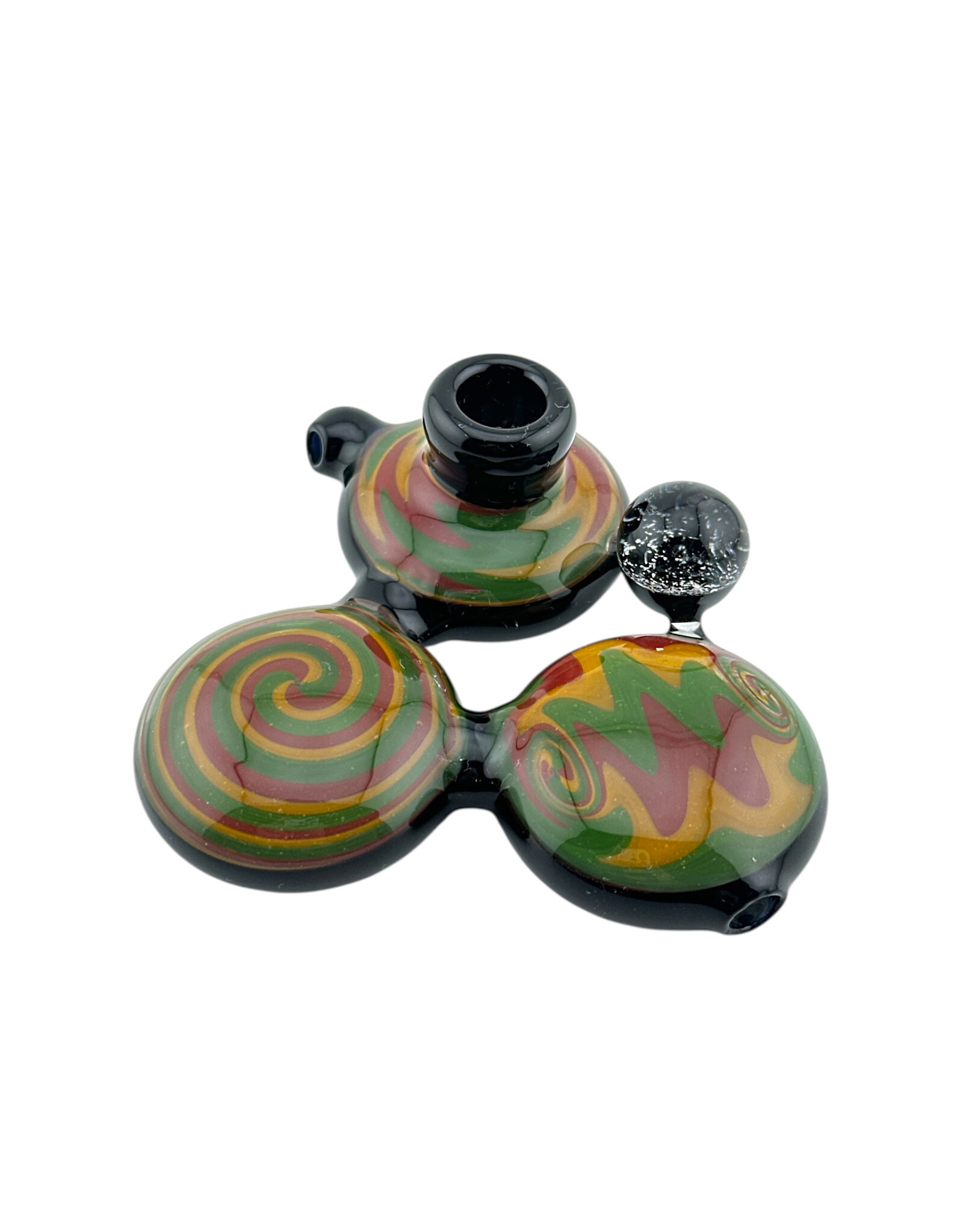 Alien flower monkey Triple Flat Disc RASTA