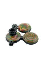 Alien flower monkey Triple Flat Disc RASTA