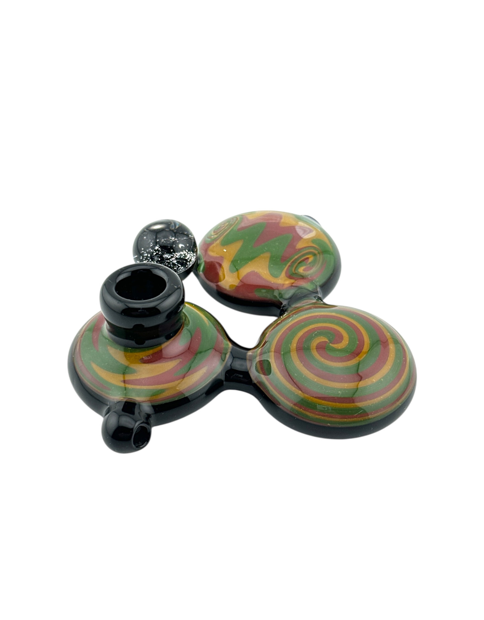 Alien flower monkey Triple Flat Disc RASTA