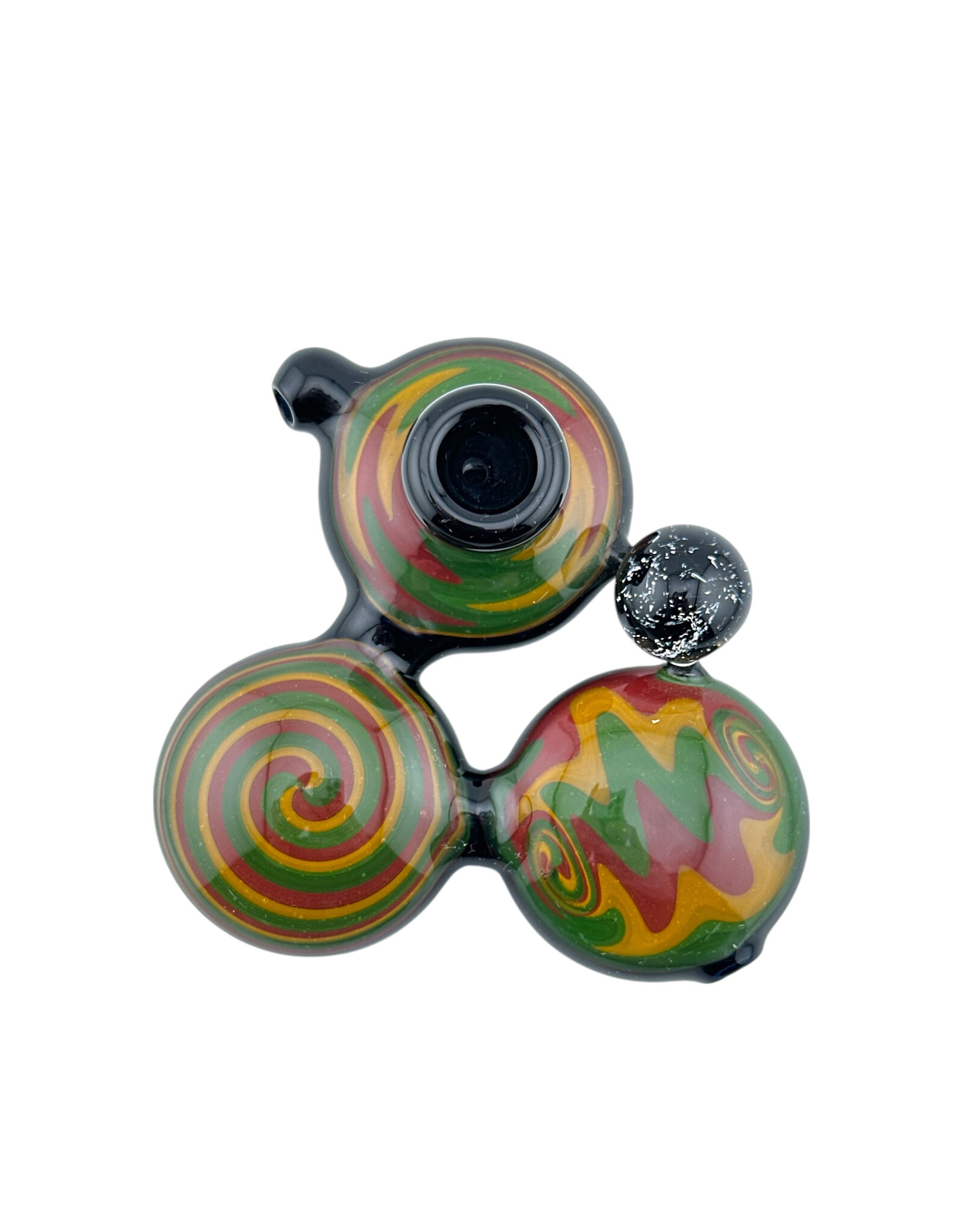 Alien flower monkey Triple Flat Disc RASTA