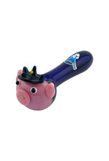 Chameleon Glass Officer Porky Pipe
