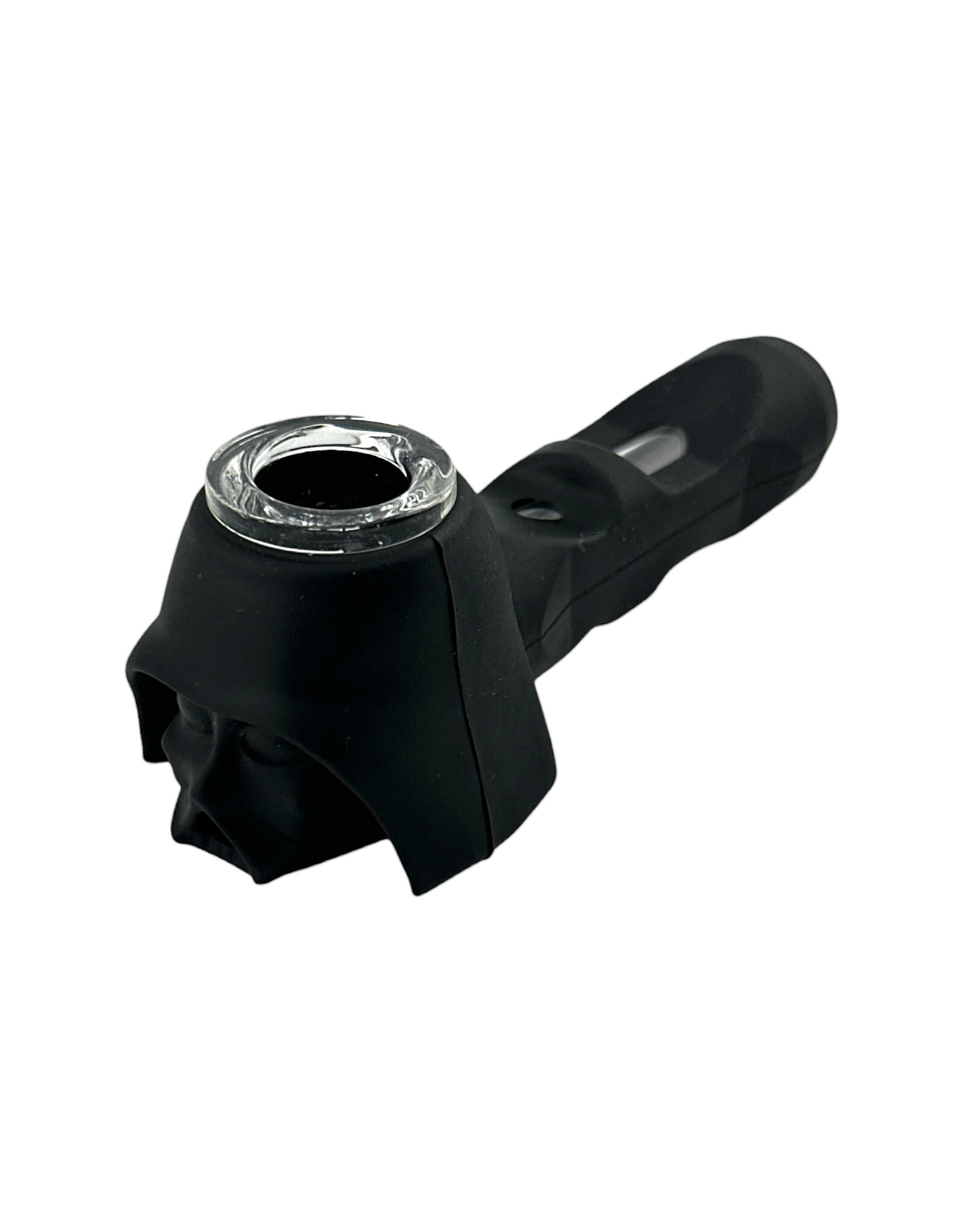 Darth Vader Silicone And Glass Spoon Black