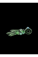 Based Glass Crystal Growth Color Ring Pendant