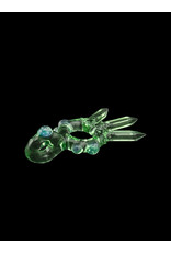 Based Glass Crystal Growth Color Ring Pendant