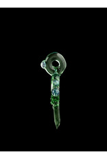 Based Glass Crystal Growth Color Ring Pendant