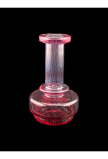 Tokr Glass Tokr Full Color Rose Cloud Dry Top V2 Puffco Peak Attachment