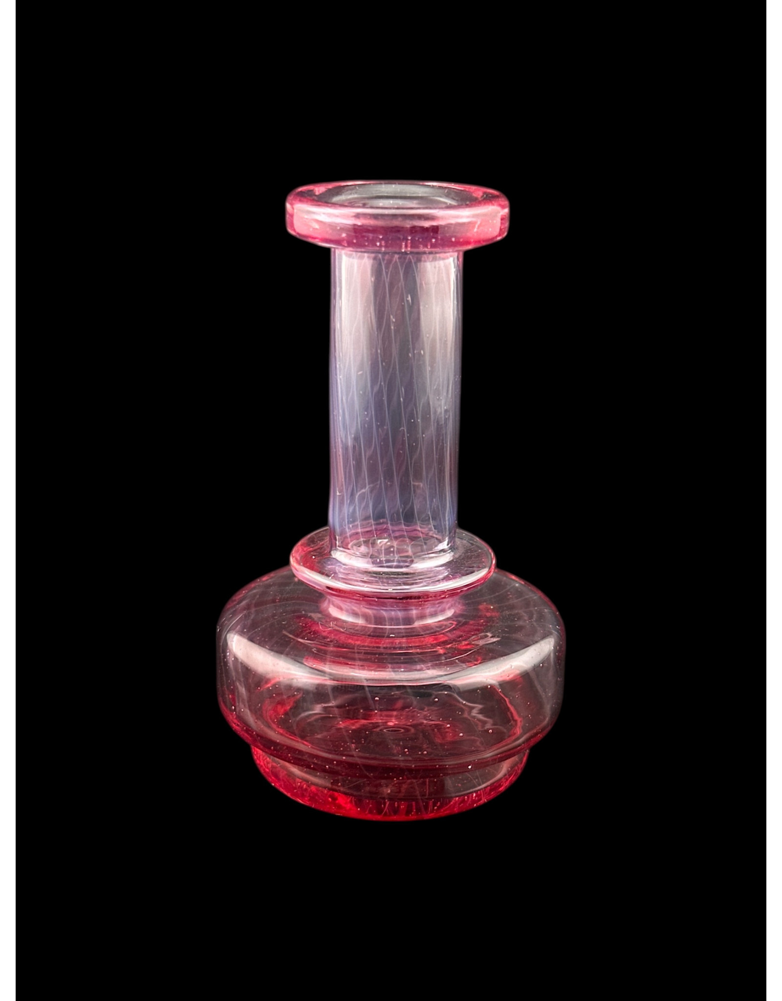 Tokr Glass Tokr Full Color Rose Cloud Dry Top V2 Puffco Peak Attachment
