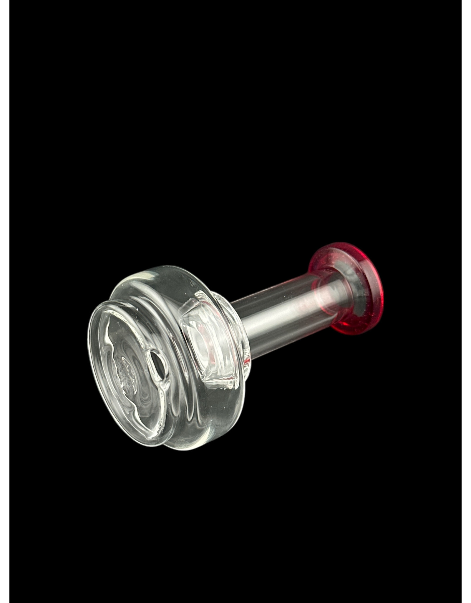 Tokr Glass Tokr Rose Cloud Accent Dry Top V2 Puffco Peak Attachment